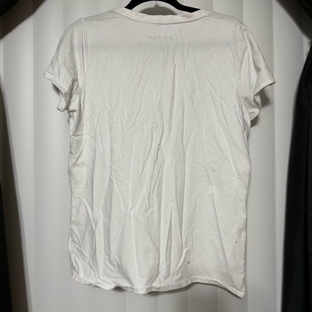 Calvin Klein basic white t-shirt - Picture 4 of 6
